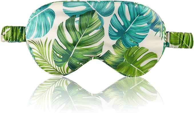 THXSILK Sleep Mask 100% 19 Momme Pure Mulberry Silk Super Smooth Cooling by THXSILK
