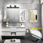 Tipace Black LED Vanity Lighting Fixture Modern 3 Lights Vanity Lights - Image 2