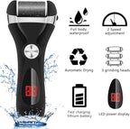 Electric Foot Callus Remover Kit, Elmchee Rechargeable Pedicure Tools Foot Care - Image 2