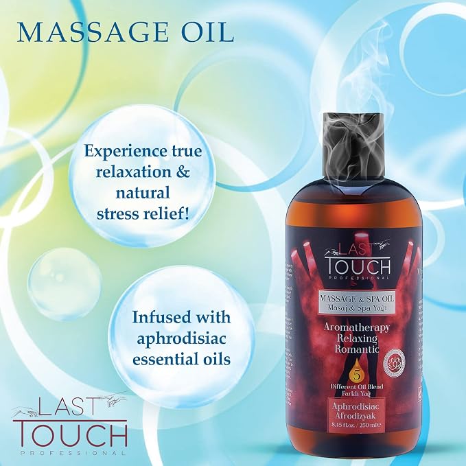 Massage Oil for Couples – Sensual and Relaxing Aromatherapy Body Oil – Romantic - Image 6