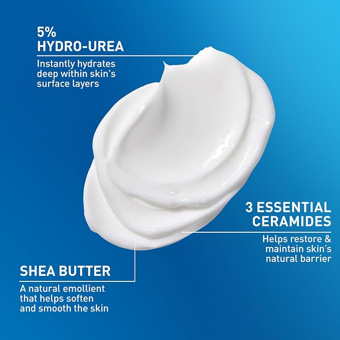 CeraVe Intensive Moisturizing Cream, Body Moisturizer - Image 4