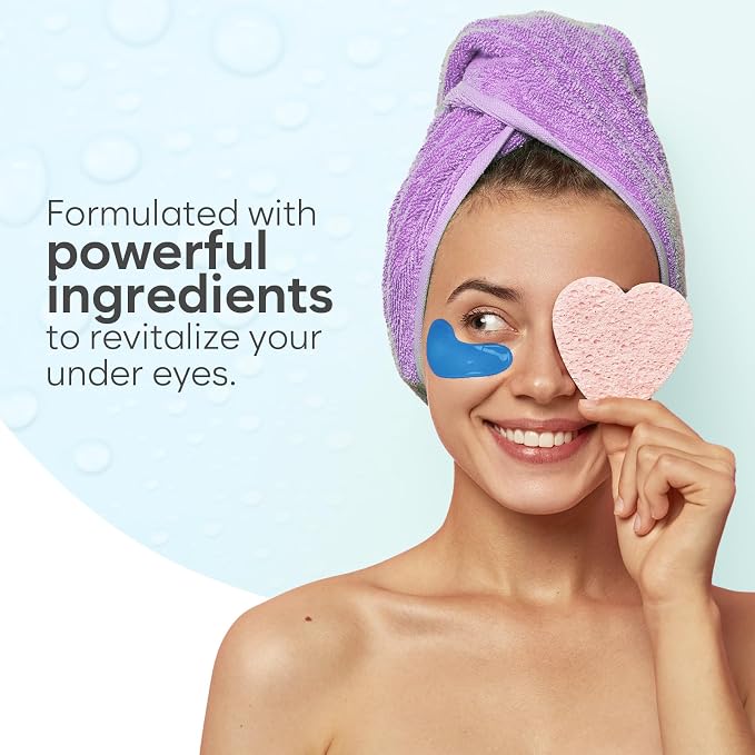 BLOOMORA Marine Collagen Under Eye Patches, - Image 5