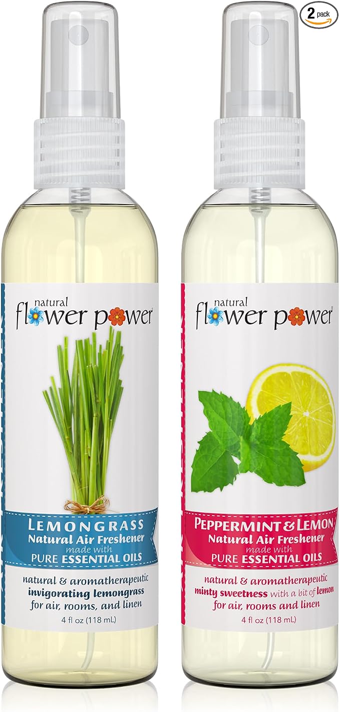 Natural Flower Power Air Freshener Spray by NaturalFlowerPower