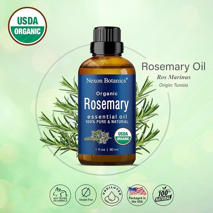 Organic Rosemary Essential Oil 30 ml - Image 2