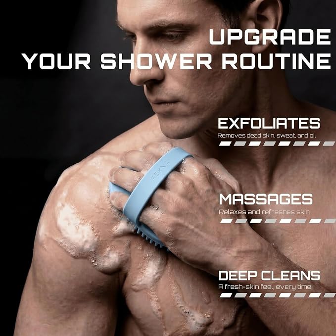 Silicone Body Scrubber for Shower - Image 2