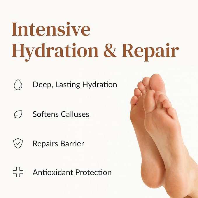 Epielle Hydrating Foot Mask 6 Pairs, Relieve and Soften - Image 3
