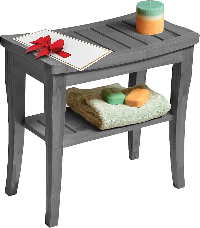 Grey Shower Bench - Image 7