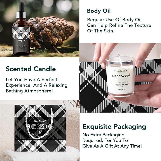12Pcs Men's Spa Gift Set - Image 4
