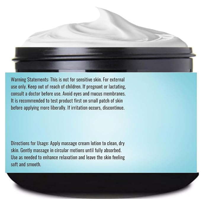 Essentially KateS Peppermint + Eucalyptus Cooling Blend Cream Lotion 4 Fl Oz - Image 3
