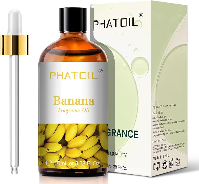 PHATOIL 3.38FL.OZ Banana Fragrance Oils - Image 2