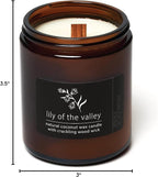 Hemlock Park Lily of the Valley Apothecary Hand-Poured Scented Candle | - Image 6
