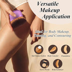 75MM Extra Large Self Tanner Kabuki Makeup Brush – Ultra Soft Dense Vegan - Image 6