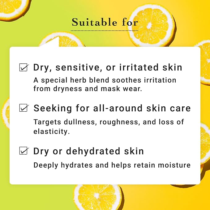 Lululun 7 Sheet Vitamin C Face Masks Skincare - Image 7