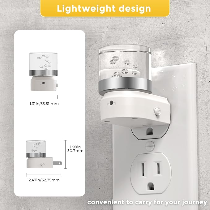 L LOHAS LED Night Light, Night Lights Plug into Wall, Color Changing Nightlight - Image 7