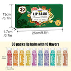 AZEN 30 Pack Lip Balm, Natural Lip Balm Bulk, Lip Care Product, Moisturizing - Image 8