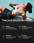 2-in-1 Detachable Percussion Massage Gun - Image 7