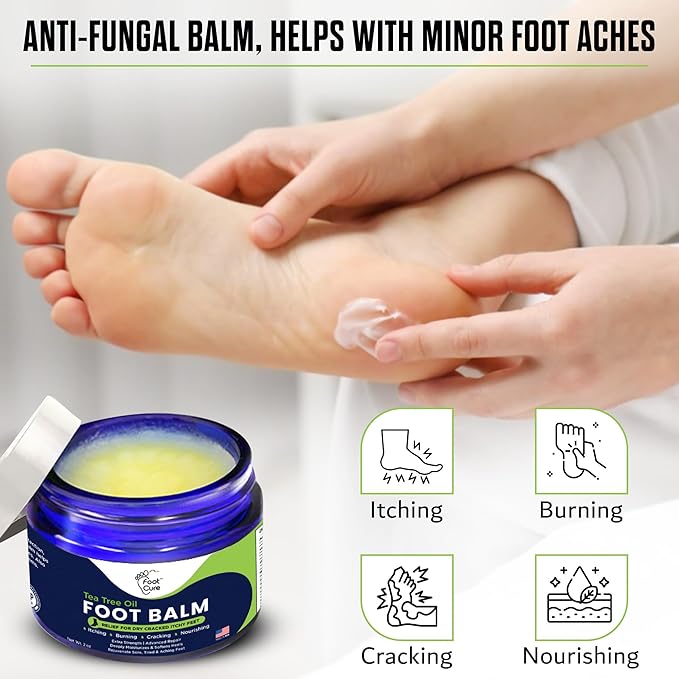 FOOT CURE Tea Tree Oil Balm – Moisturizer - Image 6