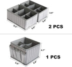 VERONLY Cosmetic Storage Bins Makeup Organizer, Adjustable Multifunction - Image 3