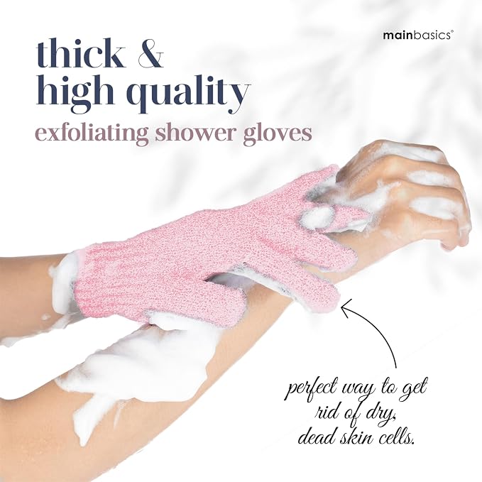 MainBasics Deep Exfoliating Bath Gloves - Image 2
