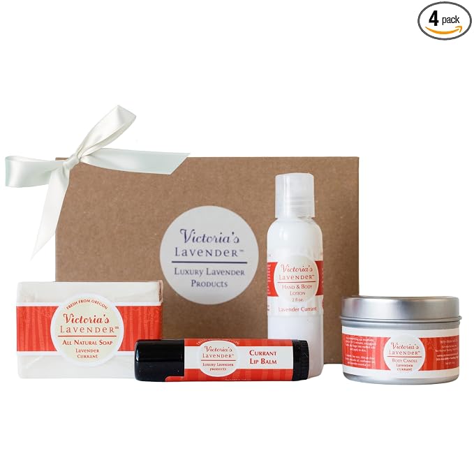 Victoria's Lavender Natural Body Products Gift Set by VictoriasLavender
