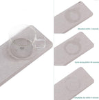 NiuYichee Set of 4 Water Absorbent Diatomite Coasters, Diatomaceous Earth - Image 7