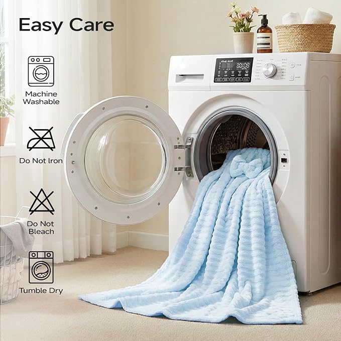 REDKISS Blue Plus Size Towel Wrap - Image 8