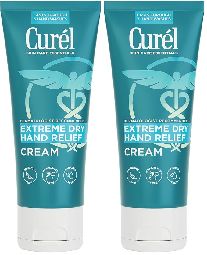 Curel Extreme Dry Hand Dryness Relief, Travel Size Hand Cream, Easily Absorbed by Cur%C3%A9lSkincare