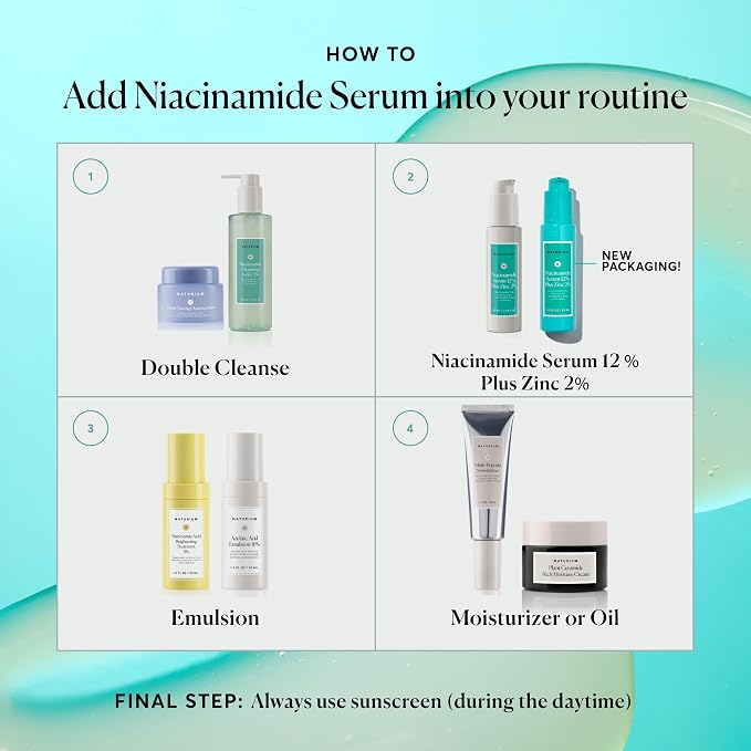 Naturium Niacinamide Face Serum 12% Plus Zinc 2%, Anti-Aging, Pore Minimizer & - Image 3