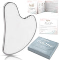 Stainless Steel Gua Sha Facial Tools | Premium Face & Body Massage Scraper by ByLif