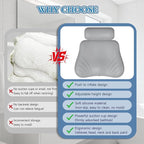 Upgraded Silicone Bath Pillow, 4D Press Inflatable Airbag and Non-Slip Large - Image 6