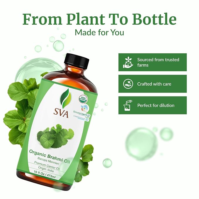 SVA Brahmi Oil Organic - Image 4