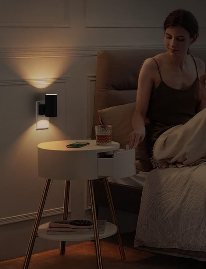 L LOHAS LED Night Light Plug in, Modern Night Lights Plug into Wall, Dusk to - Image 8