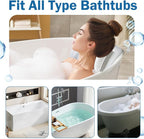 EMMTEEY Full Body Bath Pillow for Tub, Bathtub Pillow for Head and Neck Support - Image 6