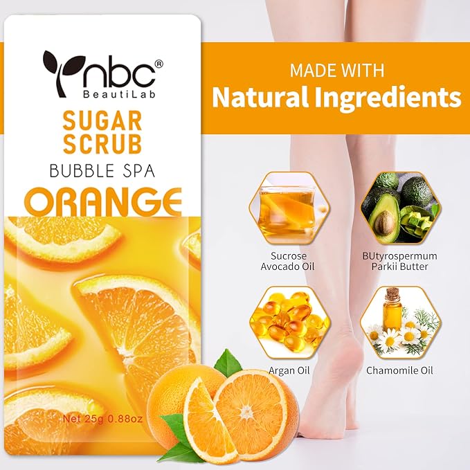 Foot Exfoliating, Sugar Scrub, Dead Skin Remover - Image 3