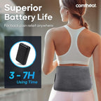 Portable Heating Pad for Back, 10000mAh Battery Powered Heat Wraps for Back - Image 2