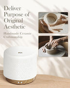 Essential Oil Diffuser - 280ml Ceramic Diffuser - Image 5