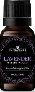 Handcraft Blends Lavender Essential Oil – 0.33 Fl Oz – 100% Pure and Natural – by HandcraftBlends