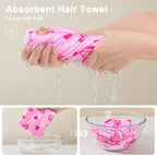 Unicorn Castle Microfiber Hair Towel - Image 2