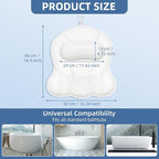 SZXYX Bath Pillows for Tub, Luxury Bathtub Pillows for Head and Neck Support - Image 6