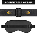 Silk Sleep Mask, Adjustable Soft Eye Cover - Image 2