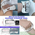 4 in 1 Stainless Steel Gua Sha Muscle Scraper Tool, Professional IASTM Physical - Image 4