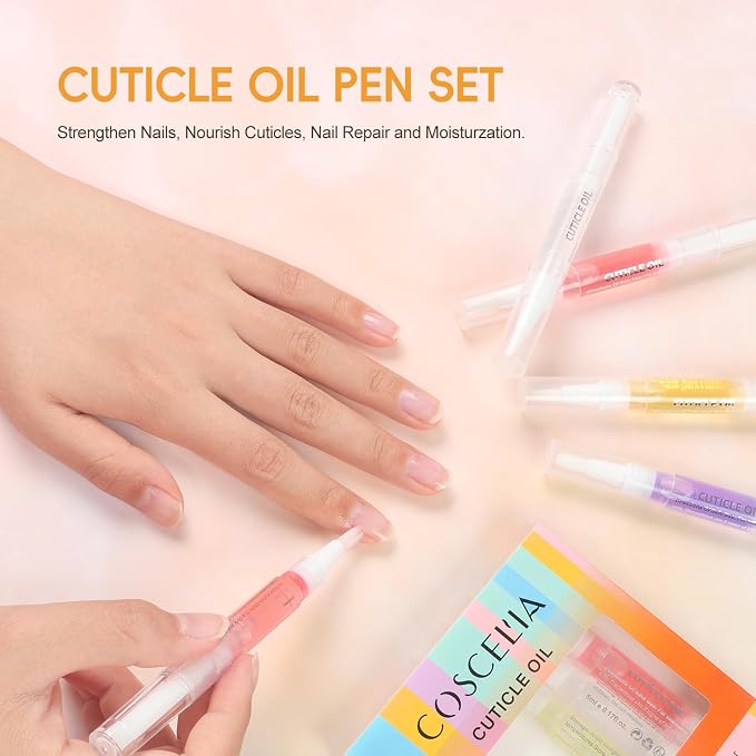 COSCELIA 8pcs Cuticle Oil Pen Bulk - Image 2