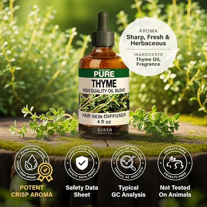 100% Pure Thyme Oil - Image 6