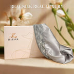 LULUSILK 100% Mulberry Silk Lined Sleep Cap, Adjustable Silk Hair Wrap - Image 7