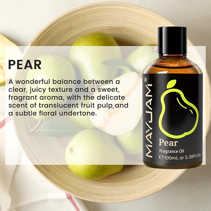 MAYJAM 100ML/3.38FL.OZ Pear Fragrance Oils - Image 3