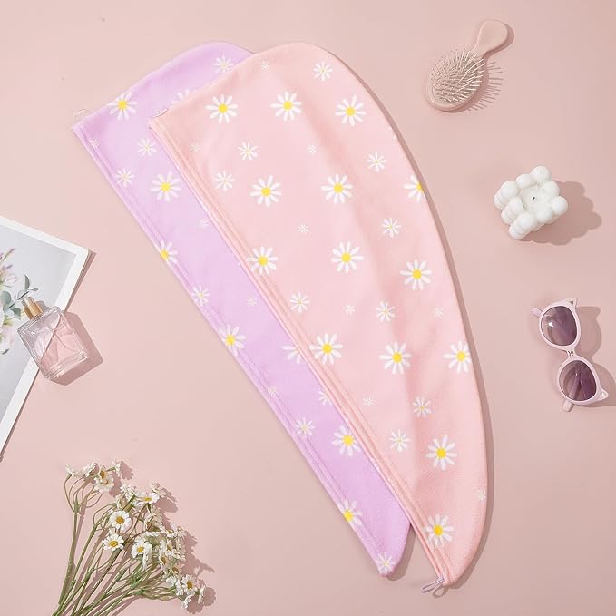 Unicorn Castle Microfiber Hair Towel - Image 6