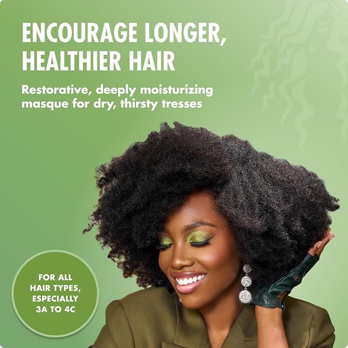 Mielle Organics Rosemary Mint Strengthening Hair Mask, Deep Conditioning - Image 3