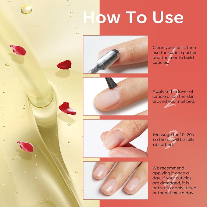 modelones Nail Strengthener Cuticle Oil - Image 6