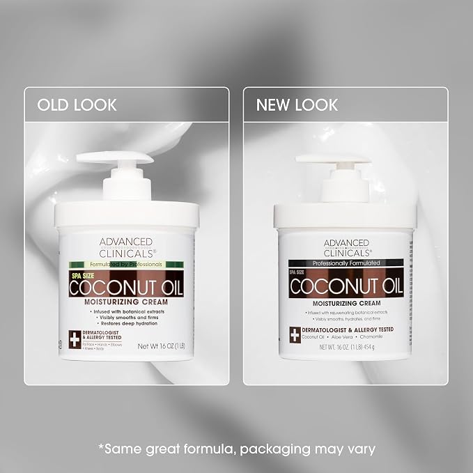 Advanced Clinicals Coconut Oil Body Cream - Image 9