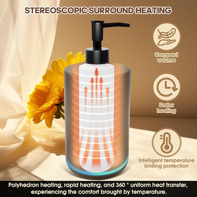 Oil Warmer for Massage, Massage Oil Warmer, Body Oils Heater for Spa, Salon and - Image 4